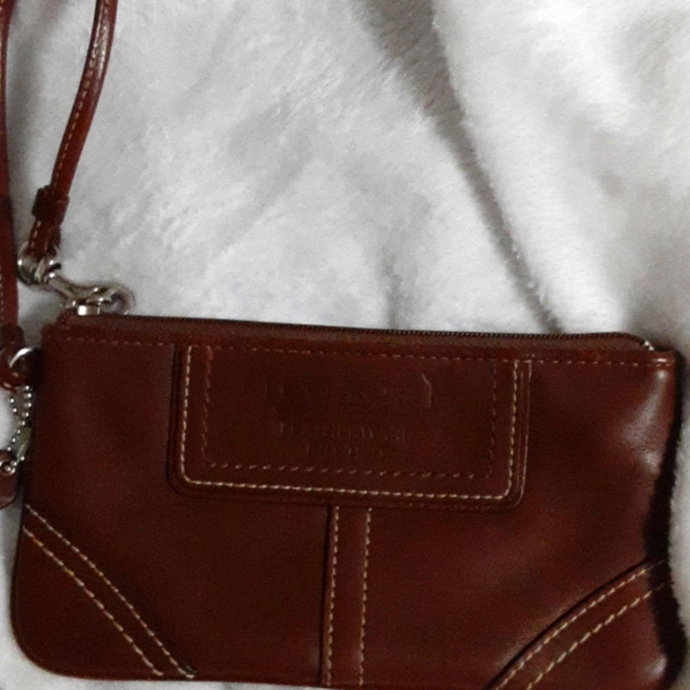 Coach wristlet.